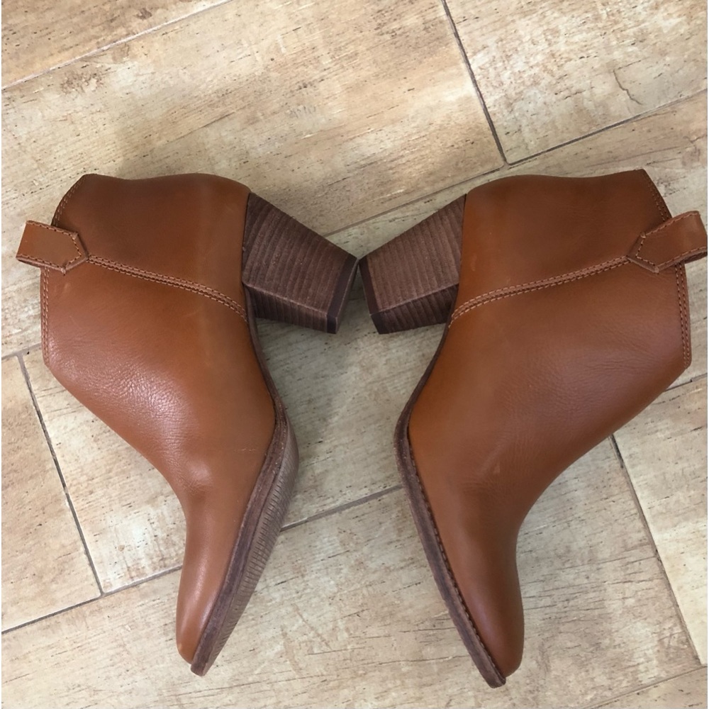 Madewell The Billie Boot in leather, English saddle (brown), size 8 - Picture 6 of 10